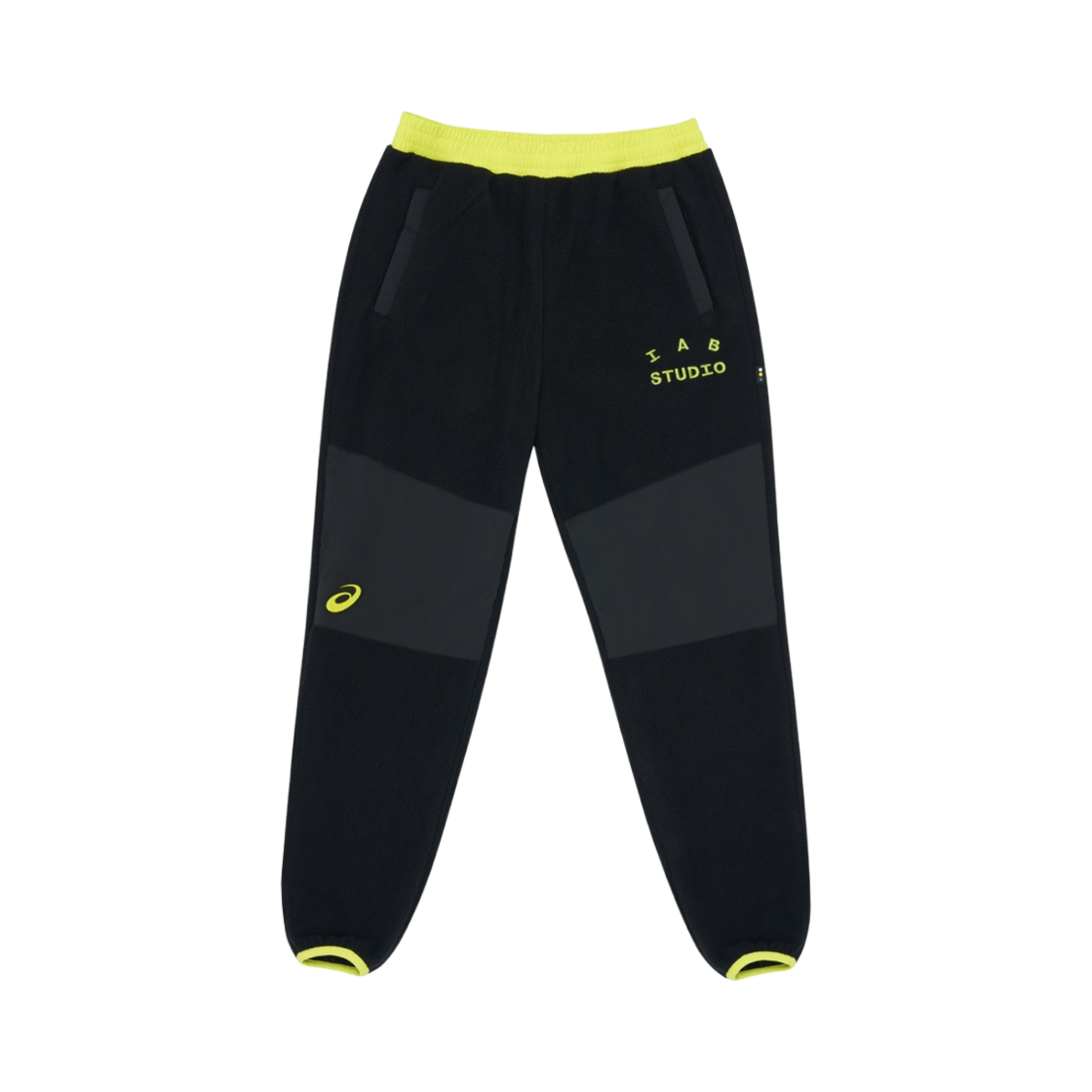 아이앱 스튜디오 x 아식스 플리스 팬츠 블랙