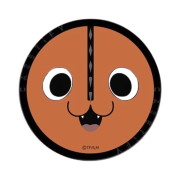 Casetify x Chainsaw Man Pochita Happy Face Magsafe Snappy Grip Stand Black