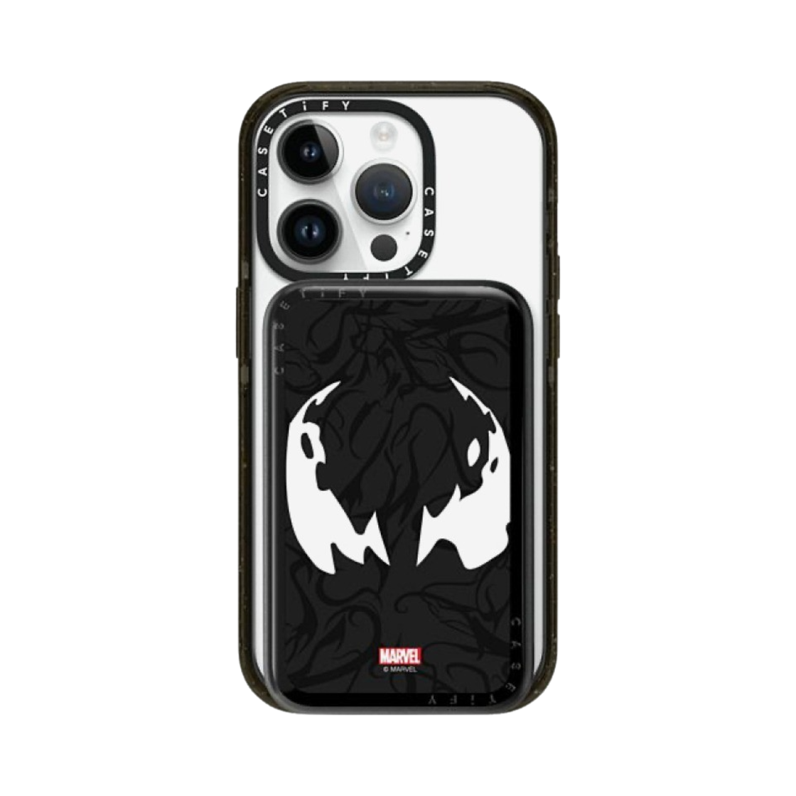 케이스티파이 x 마블 베놈 마스크 맥세이프 파워스루 파워 뱅크 블랙(Casetify x Marvel Venom Mask Magasafe PowerThru Power Bank Black) - 2