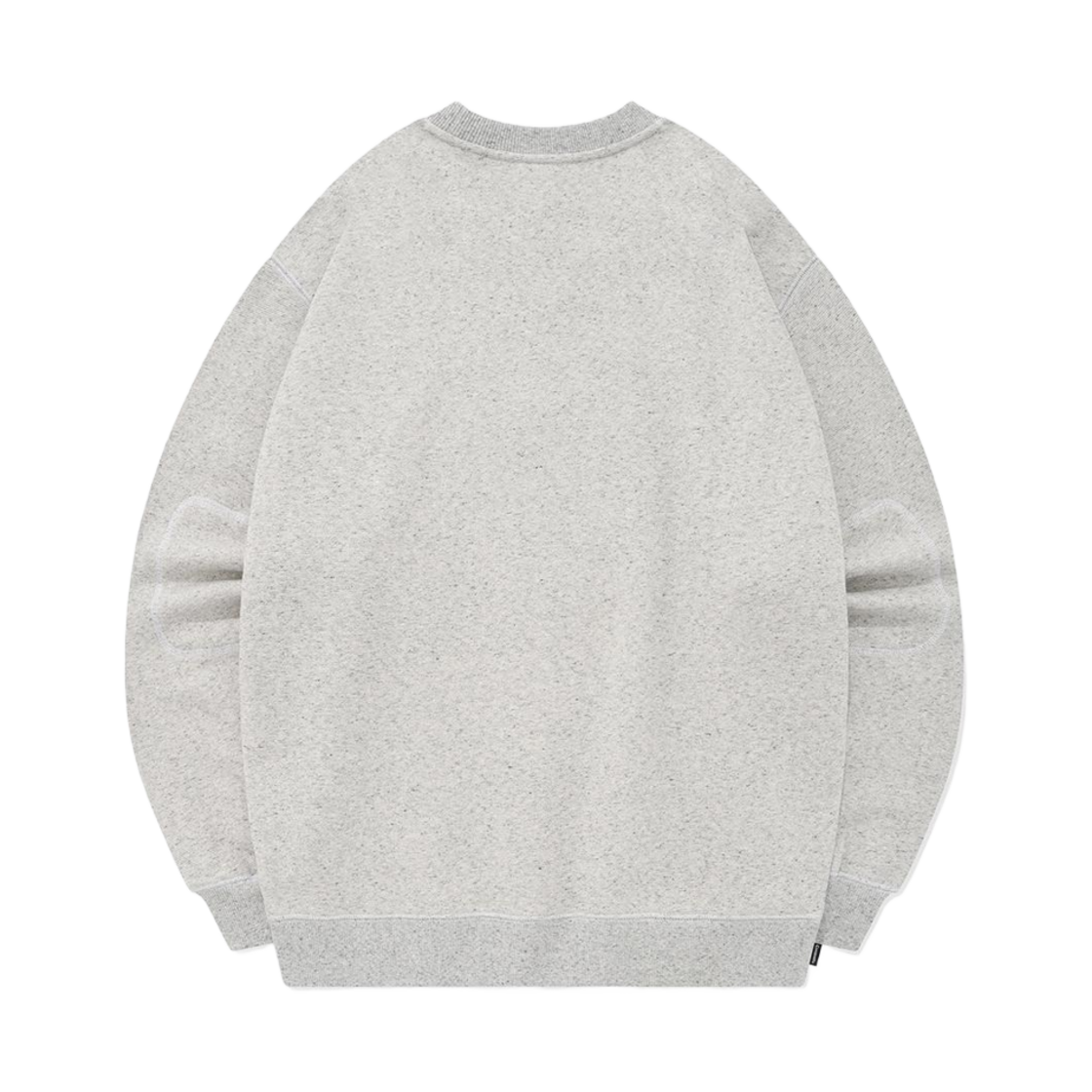 커버낫 듀얼 멜란지 C 로고 스웨트셔츠 헤더 그레이(Covernat Dual Melange C Logo Sweatshirt Heather Grey) - 2