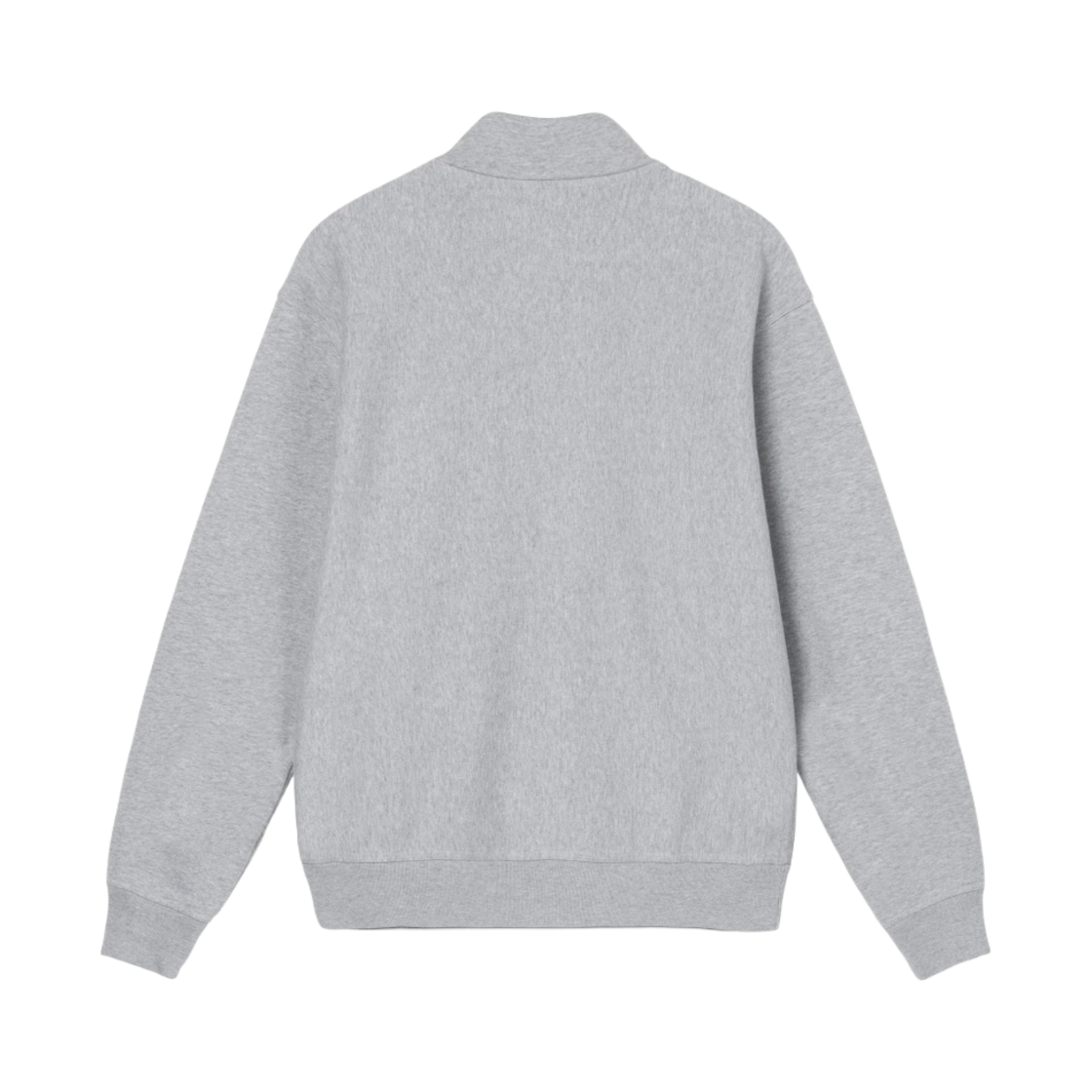 스투시 오버다이드 스탁 로고 모크넥 그레이 헤더(Stussy Overdyed Stock Logo Mock Grey Heather) - 2
