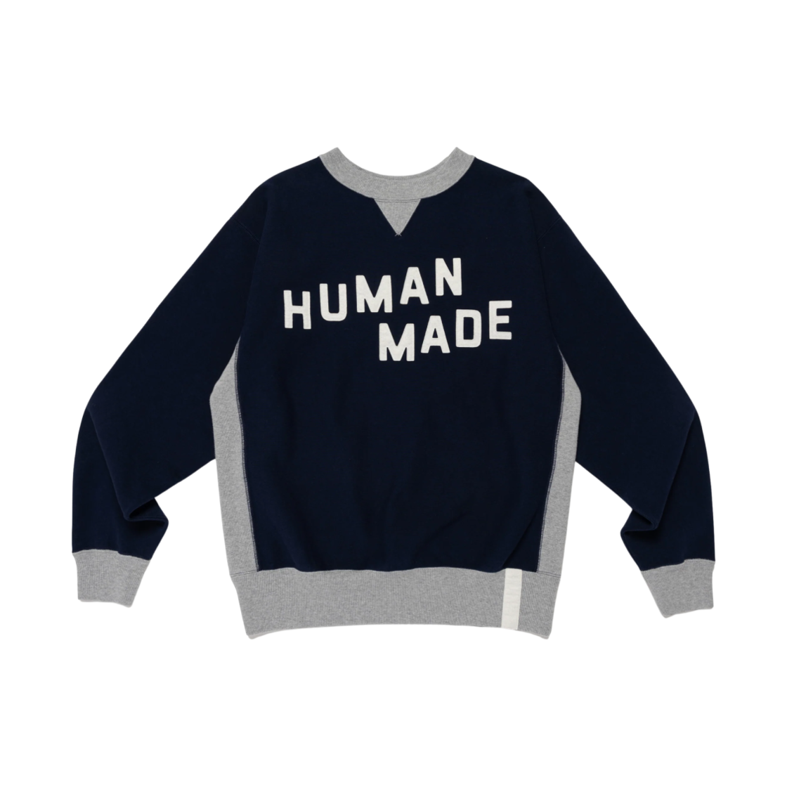 HM29CS008 Human Made College Sweatshirt Navy