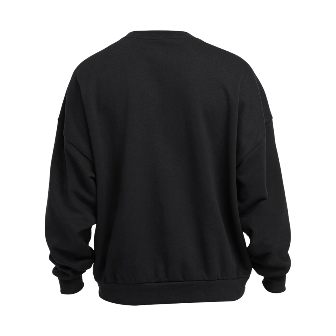 나이키 클럽 오버사이즈 크루넥 스웨트셔츠 블랙 핑크 글레이즈 - 아시아(Nike Club Oversized Crewneck Sweatshirt Black Pink Glaze - Asia) - 2