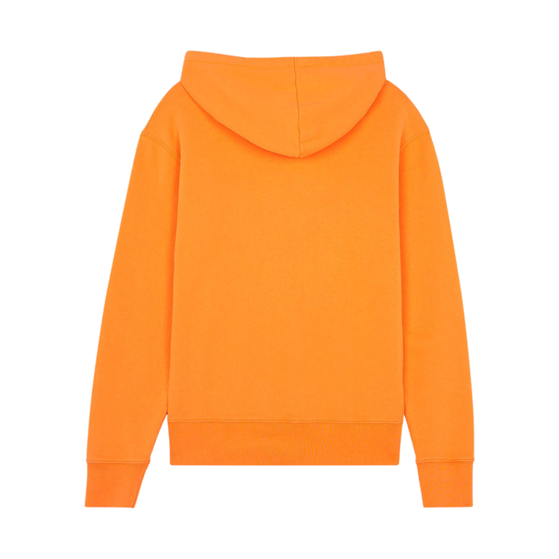 메종 키츠네 칠랙스 폭스 패치 클래식 후드 네온 오렌지(Maison Kitsune Chillax Fox Patch Classic Hoodie Neon Orange) - 2