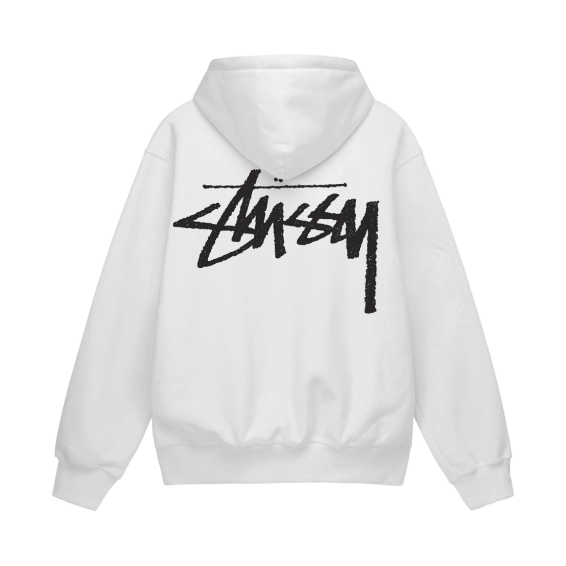 스투시 빅 스탁 후드 화이트(Stussy Big Stock Hoodie White) - 2