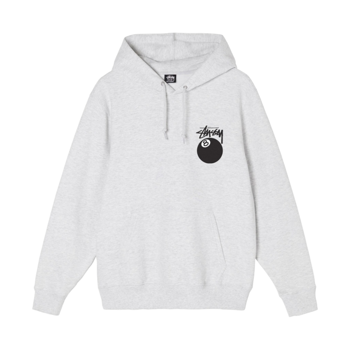 스투시 8볼 후드 애쉬 헤더 - 21FW | Stussy | KREAM