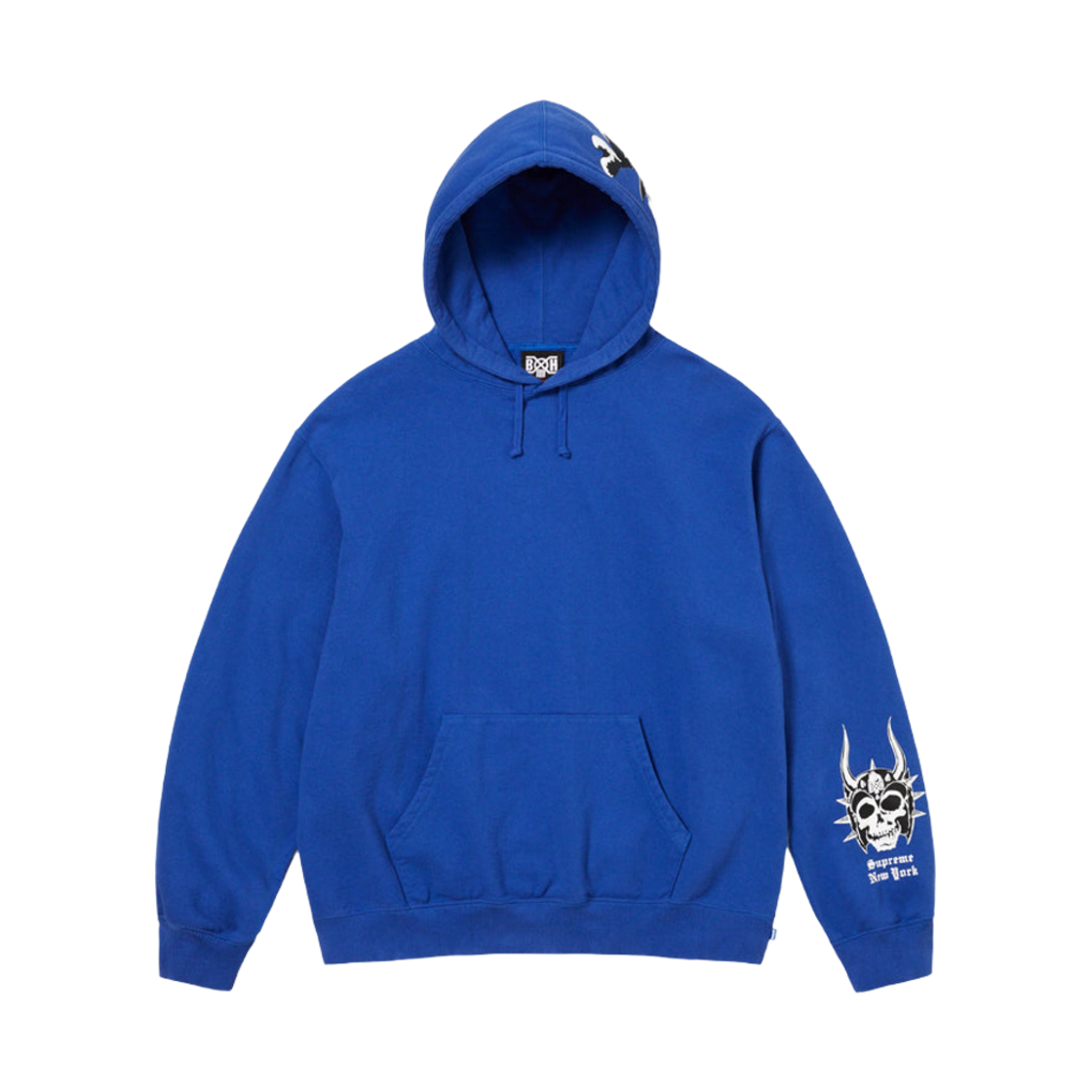 슈프림 x 바운티 헌터 후드 스웨트셔츠 로얄 - 23FW(Supreme x Bounty Hunter Hooded Sweatshirt Royal - 23FW) - 1