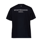 Wooyoungmi Seoul Embossed Back Logo T-Shirt Black - 23FW