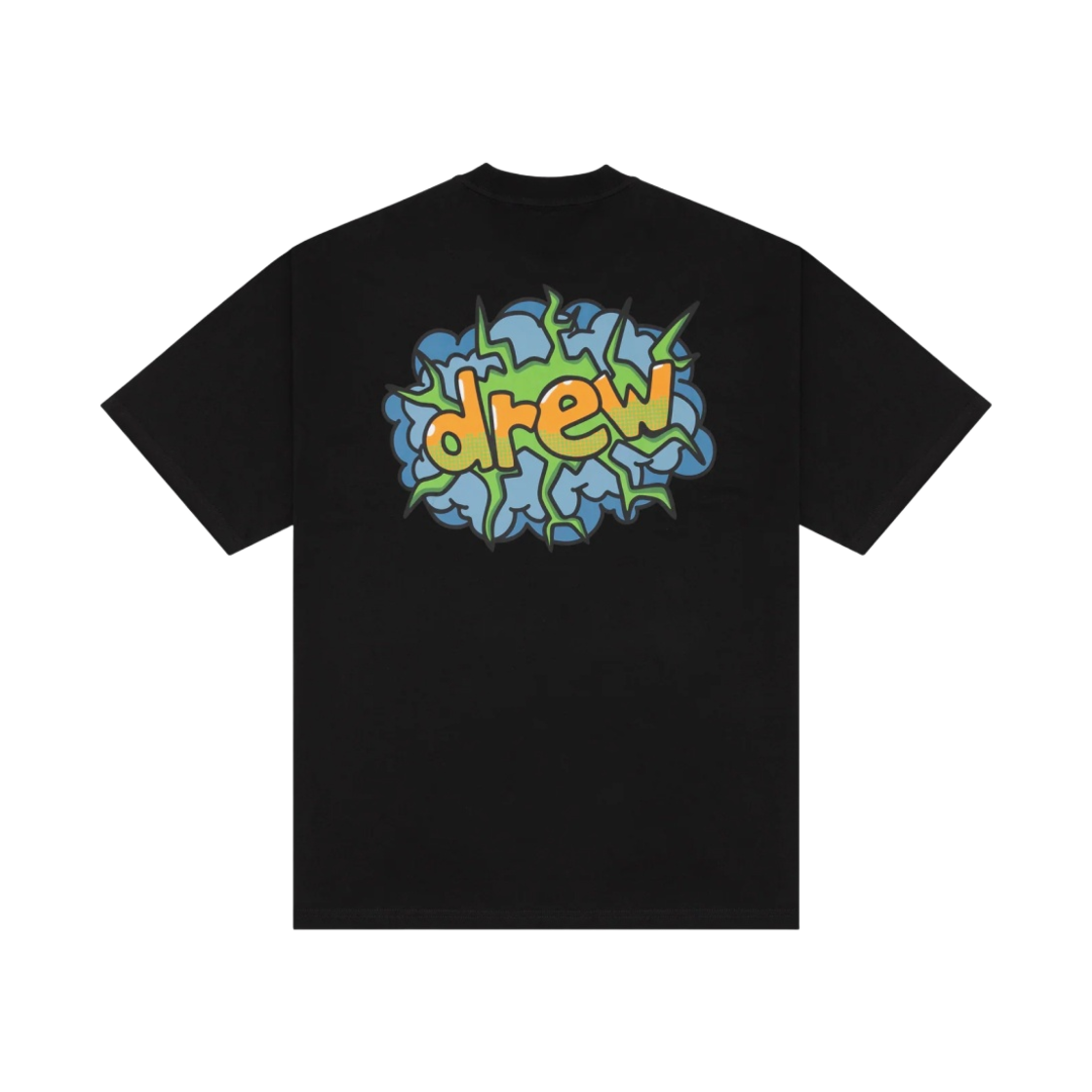 드류 하우스 드류플로전 숏슬리브 티셔츠 블랙(Drew House Drewplosion SS T-Shirt Black)