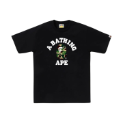 BAPE ABC Camo College T-Shirt Black Green