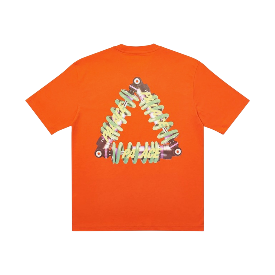 팔라스 트라이펌핑 티셔츠 오렌지 - 20SS(Palace Tri-Pumping T-Shirt Orange - 20SS) - 1