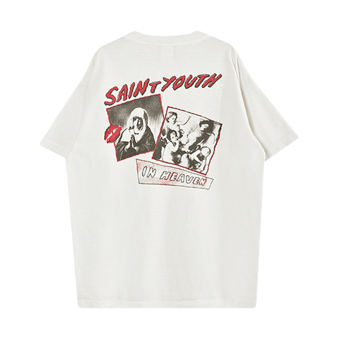 세인트 마이클 인 헤븐 숏슬리브 티셔츠 화이트 - 22SS(Saint Mxxxxxx In Heaven S/S T-Shirt White - 22SS) - 2
