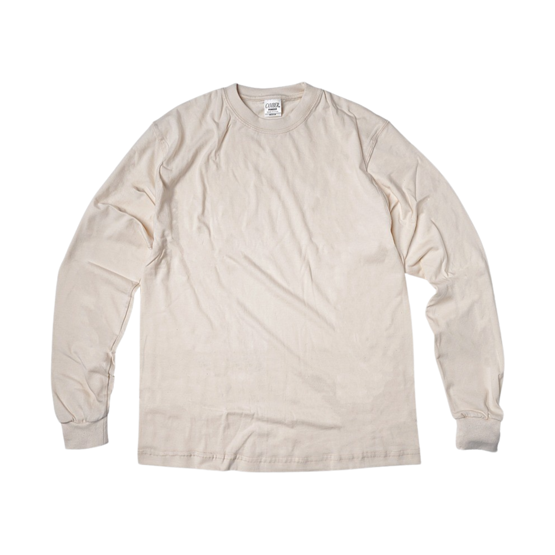 CU705FL4 Camber USA Finest Long Sleeve T-shirt Natural