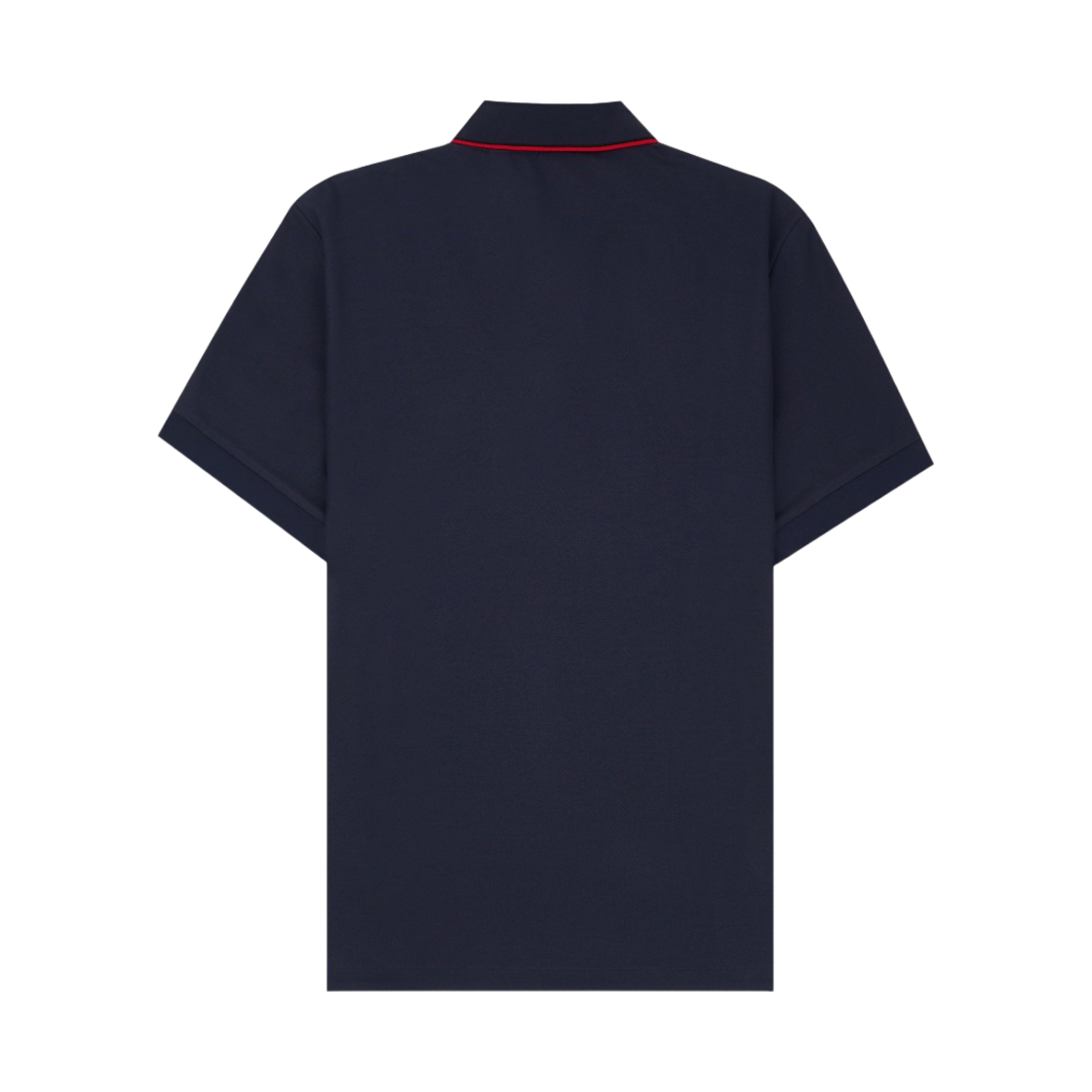버버리 아이콘 스트라이프 플래킷 코튼 피케 폴로 셔츠 네이비(Burberry Icon Stripe Placket Cotton Pique Polo Shirt Navy) - 2