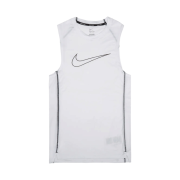 Nike Pro Dri-Fit Tight Fit Sleeveless Top White - Asia