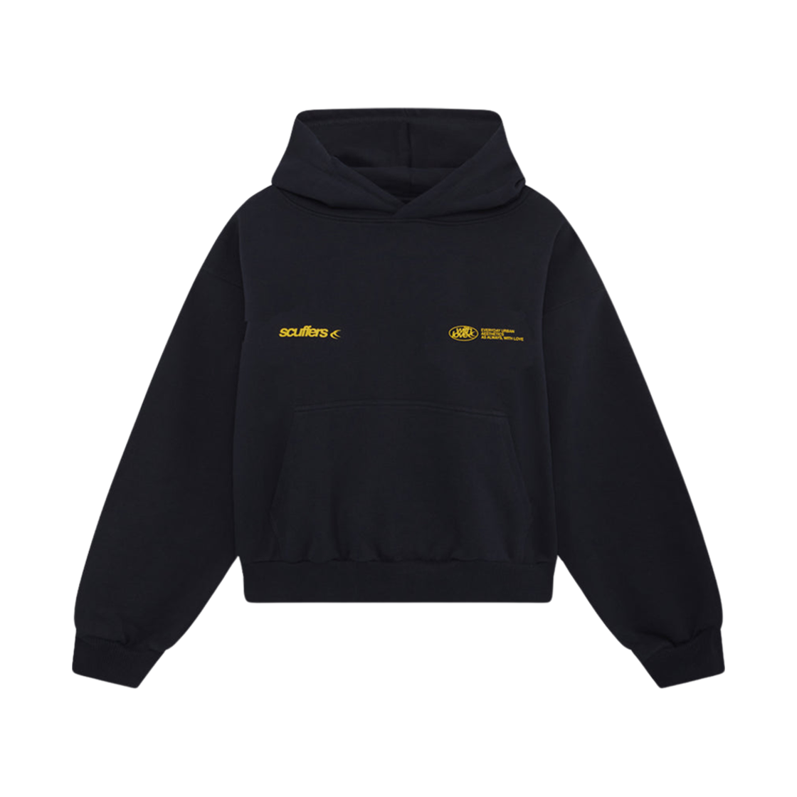 스쿠퍼스 사인 후드 블랙(Scuffers Sign Hoodie Black)