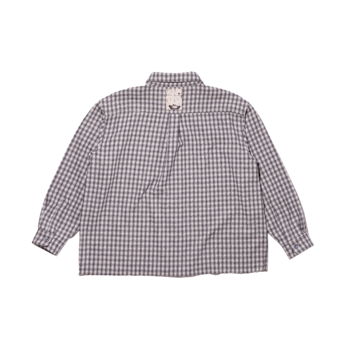 앙팡 리쉬 데프리메 플란넬 셔츠 그레이 체크(Enfants Riches Deprimes Flannel Shirt Grey Check) - 2