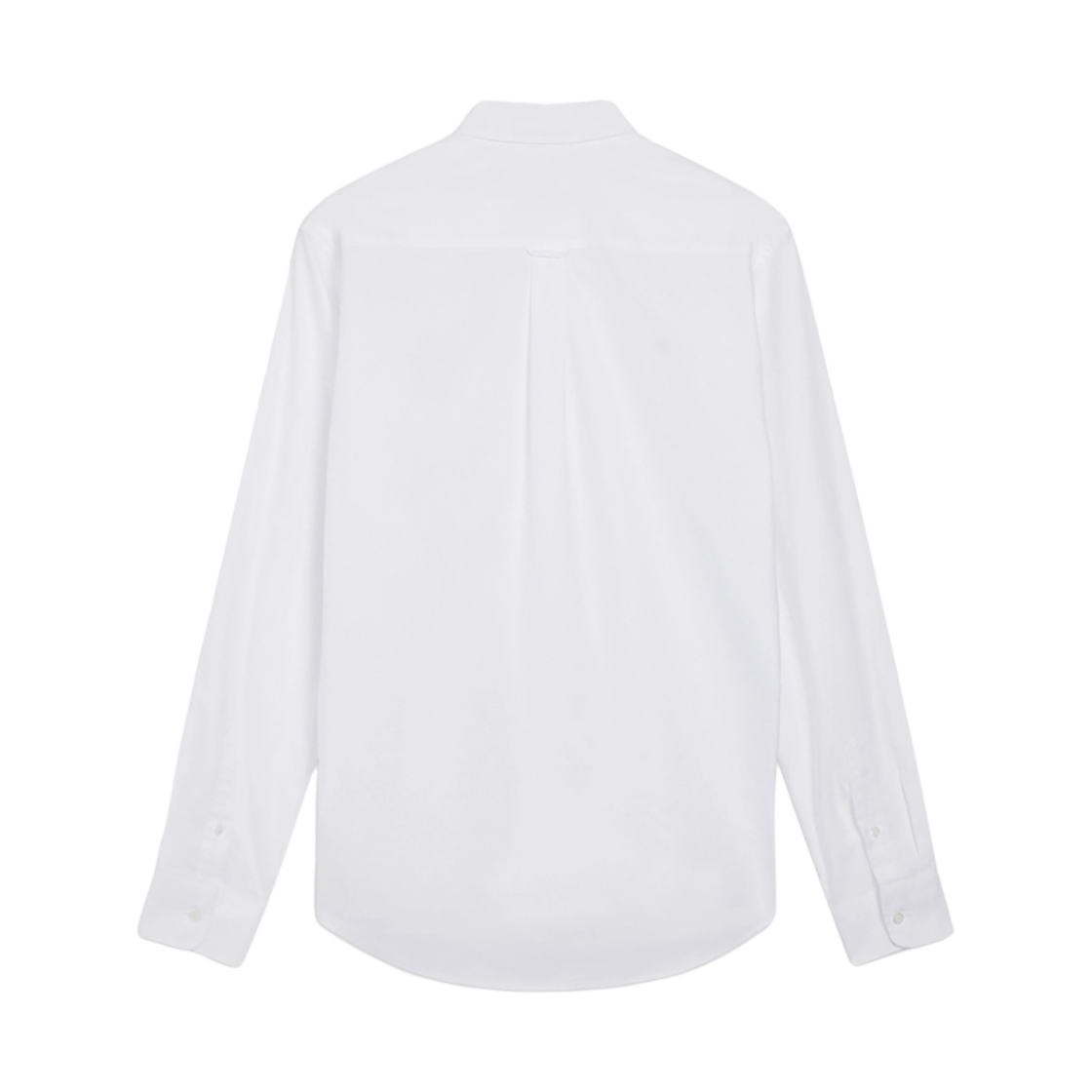 메종 키츠네 트라이컬러 폭스 패치 클래식 셔츠 BD 화이트(Maison Kitsune Tricolor Fox Patch Classic Shirt BD White) - 2
