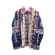 Needles x Miyagihidetaka Ribbon Wide Shirt Multi