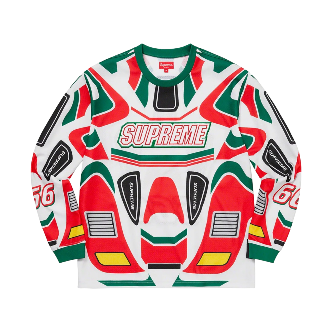 슈프림 데칼 모토 저지 화이트 - 22FW(Supreme Decals Moto Jersey White - 22FW) - 1
