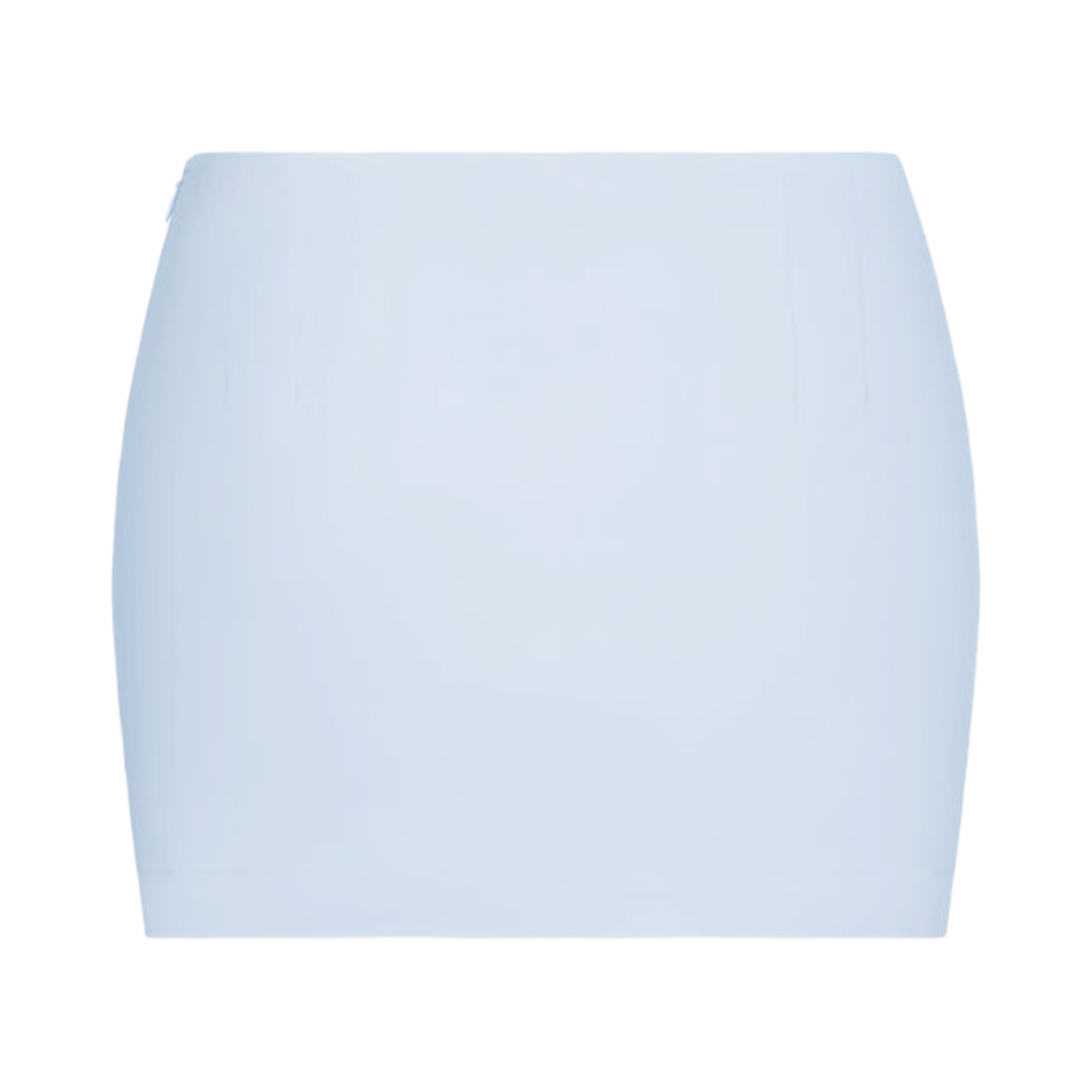 - (W) Khy Poplin Micro Mini Skirt Ice Blue