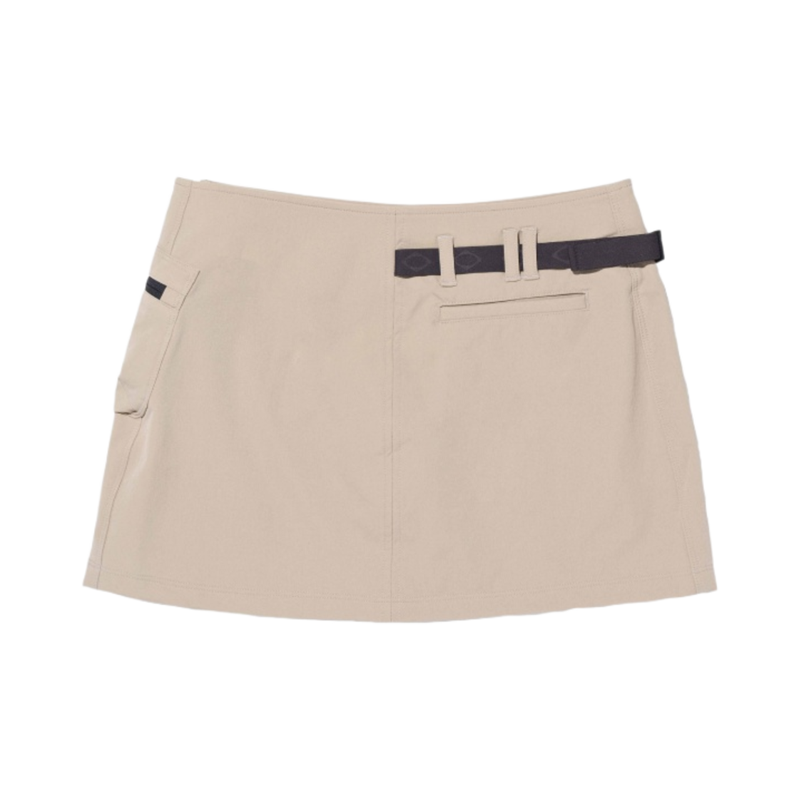 (W) 미스치프 x 헬리녹스 벨티드 랩 스커트 라이트 베이지((W) Mischief x Helinox Belted Wrap Skirt Light Beige) - 2