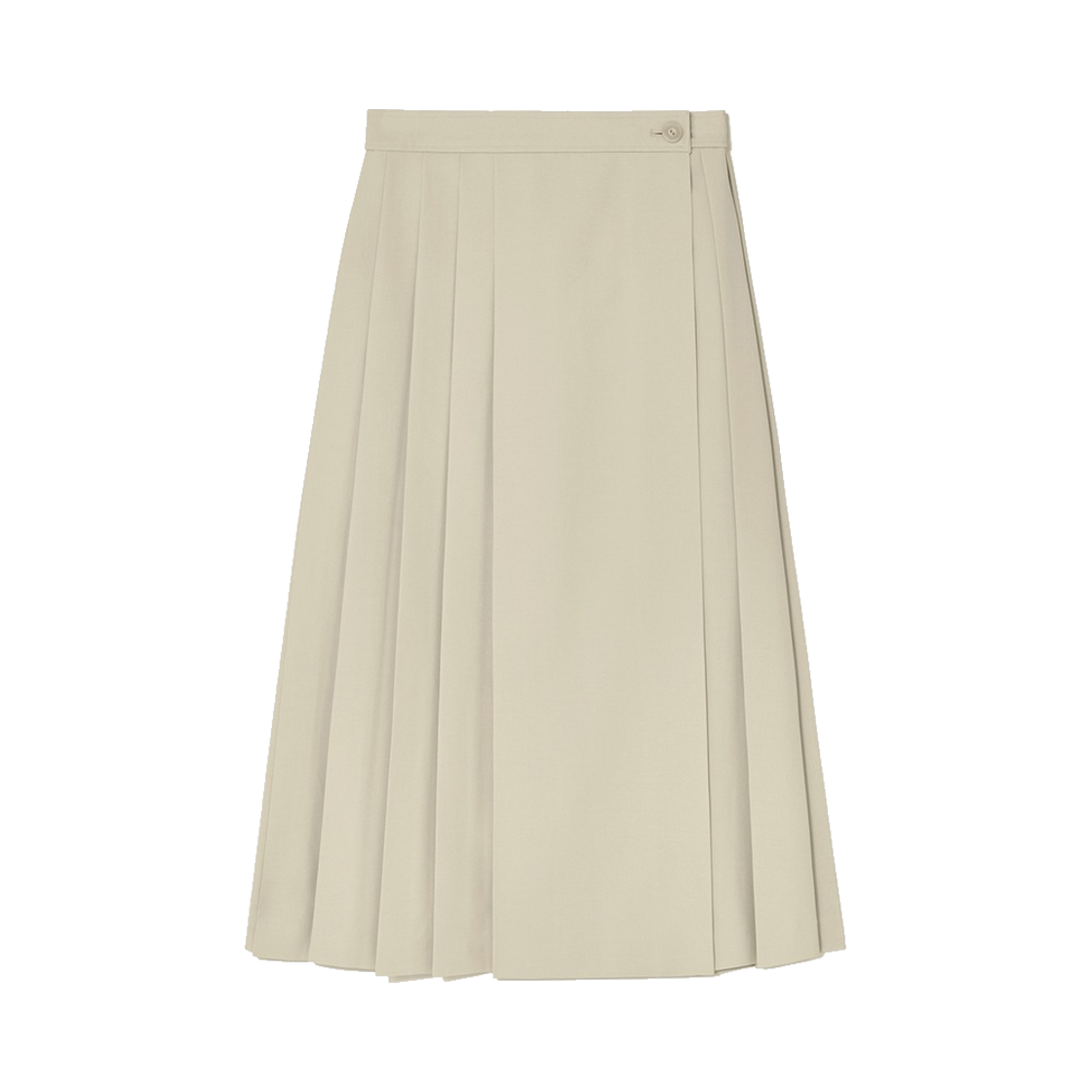 24FW007SK Kindersalmon Women Catherine Skirt Chalk