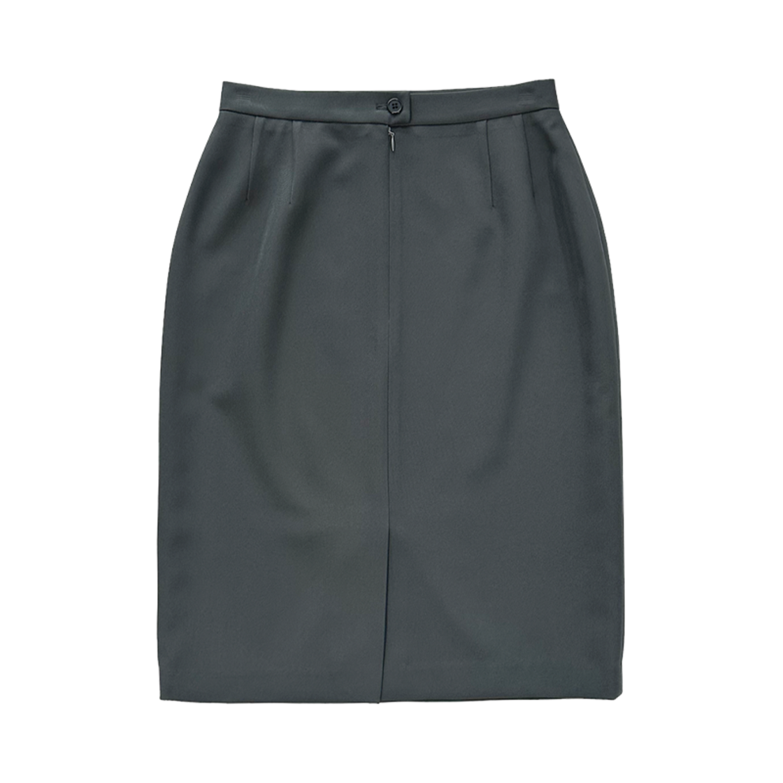 (W) 지초이 미디 스커트 그레이((W) Jichoi Midi Skirt Grey)