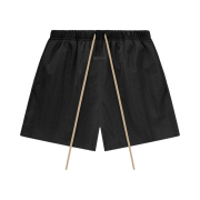 Essentials Textured Nylon Soccer Short Black - 24FW