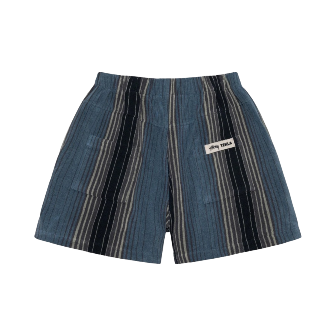 스투시 x 테클라 테리 쇼츠 멀티 스트라이프 | Stussy | KREAM