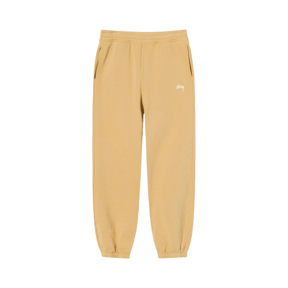 스투시 오버다이드 스탁 로고 팬츠 탄(Stussy Overdyed Stock Logo Pants Tan) - 1