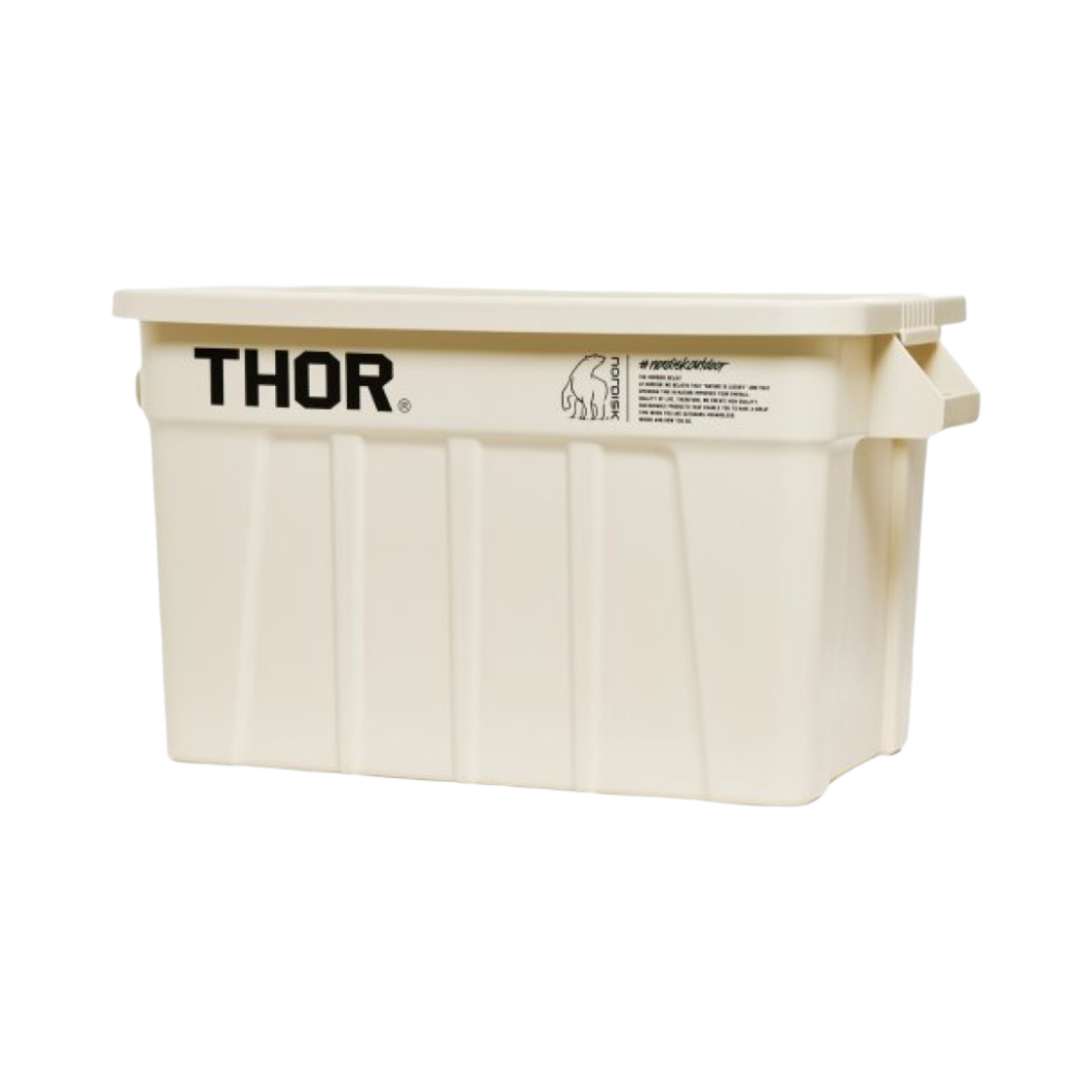 노르디스크 x 토르 컨테이너 토트 박스 세트 75L 라이트 베이지(Nordisk x Thor Container Tote Box Set 75L Light Beige)