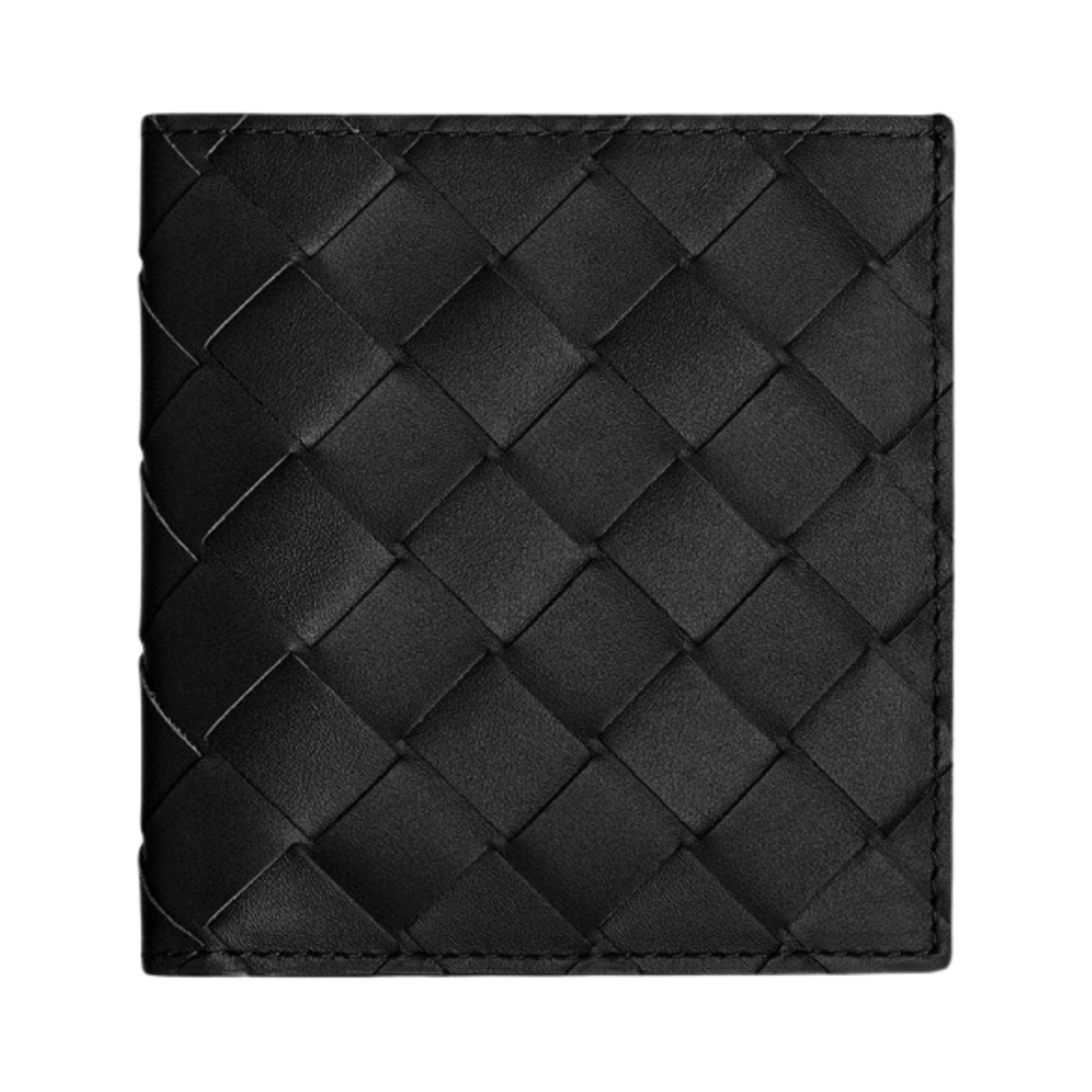 592623VCPQ48803/749400VCPQ48803 Bottega Veneta Slim Bi-Fold Wallet Black
