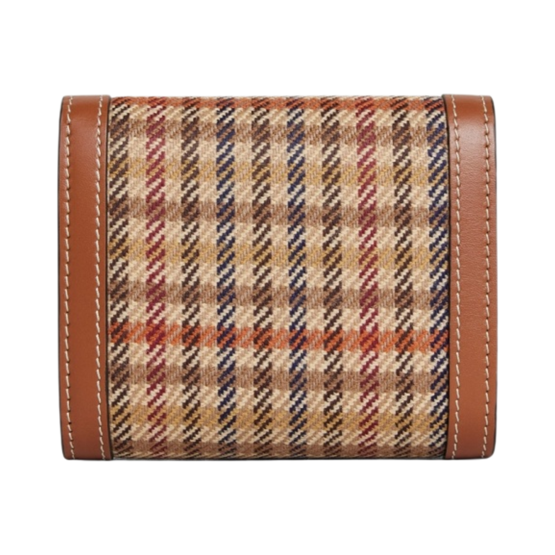 셀린느 트위드 카프스킨 스몰 트리옹프 지갑 멀티컬러(Celine Small Wallet Triomphe in Tweed and Calfskin Multicolor) - 3