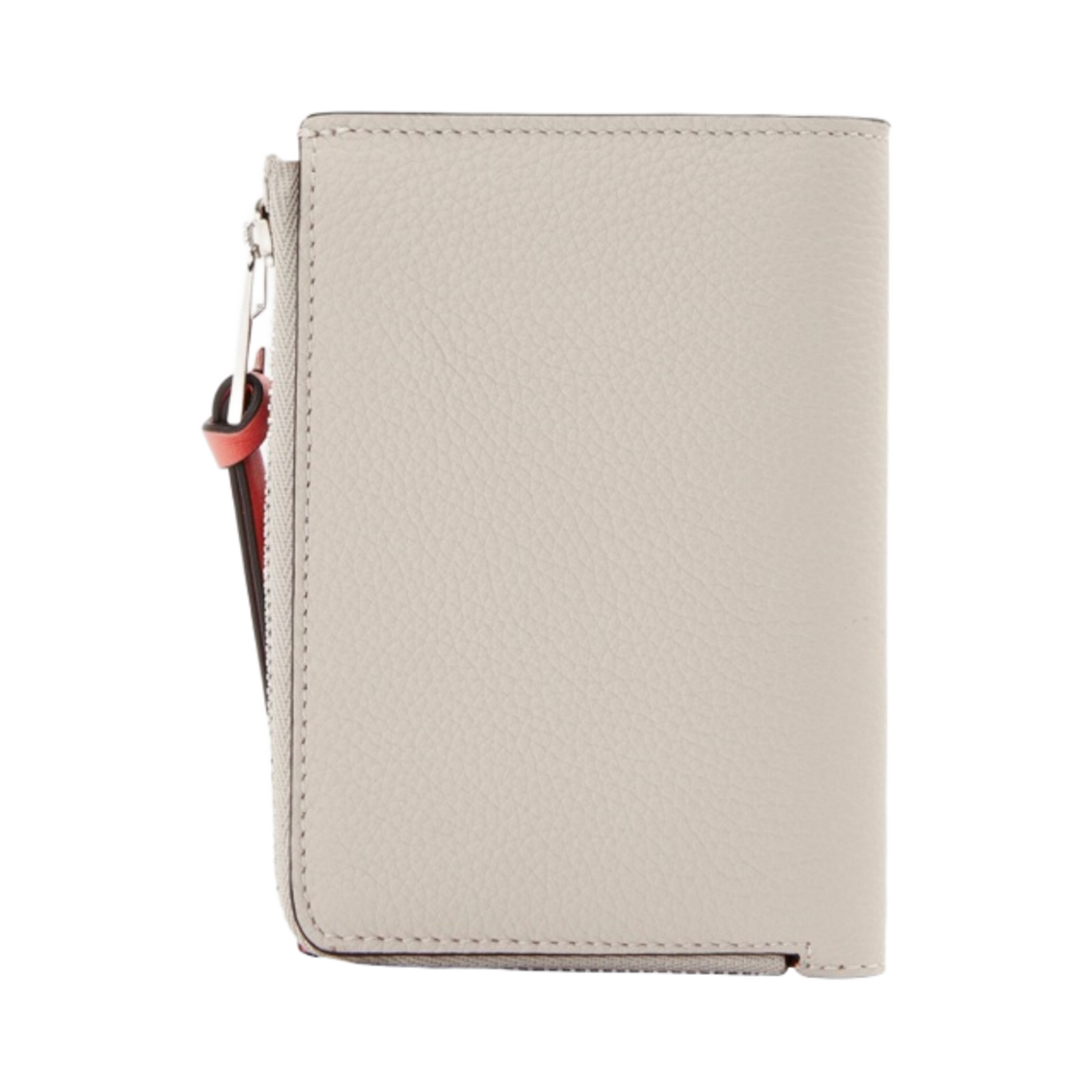 로에베 슬림 집 반지갑 소프트 그레인드 카프스킨 라이트 오트 허니(Loewe Slim Zip Bifold Wallet in Soft Grained Calfskin Light Oat Honey) - 4