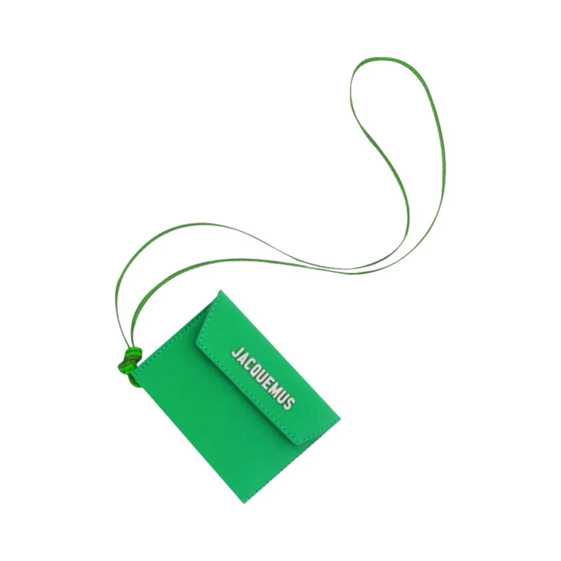 216SL003-3037-550 Jacquemus Le porte Envelope Wallet Green