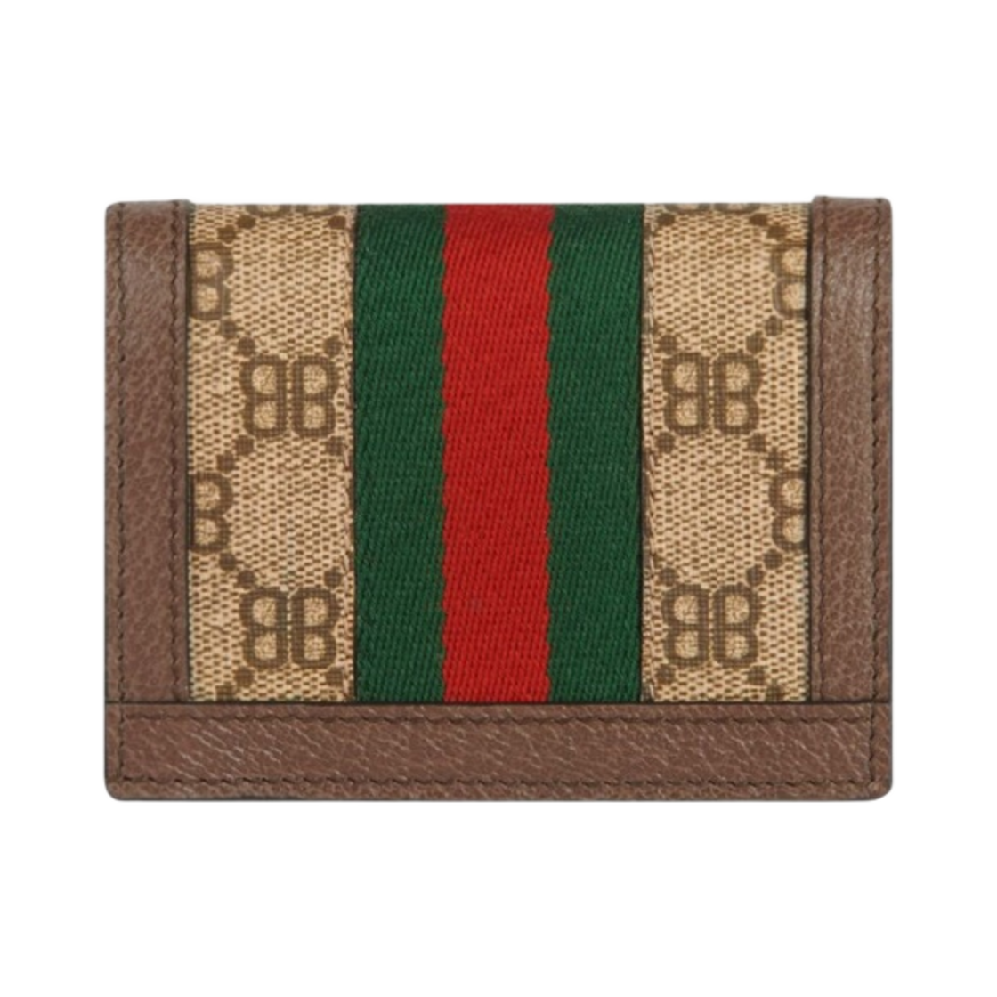 발렌시아가 x 구찌 해커 프로젝트 카드 케이스 지갑 코티드 캔버스 베이지(Balenciaga x Gucci The Hacker Project Card Case Wallet Coated Canvas Beige) - 3