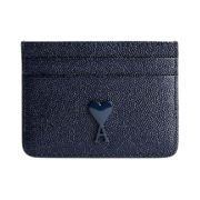 AMI de Coeur Leather Card Holder Nautic Blue