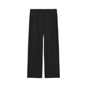 (W) COS Pleated Elasticated Trousers Black