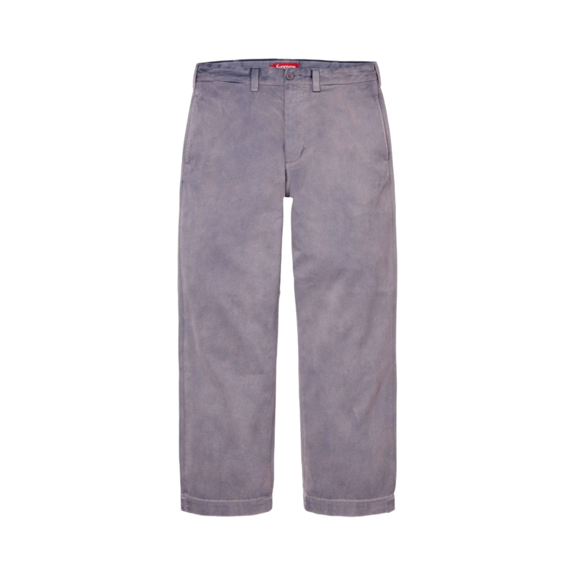 슈프림 치노 팬츠 워시드 네이비 - 23FW