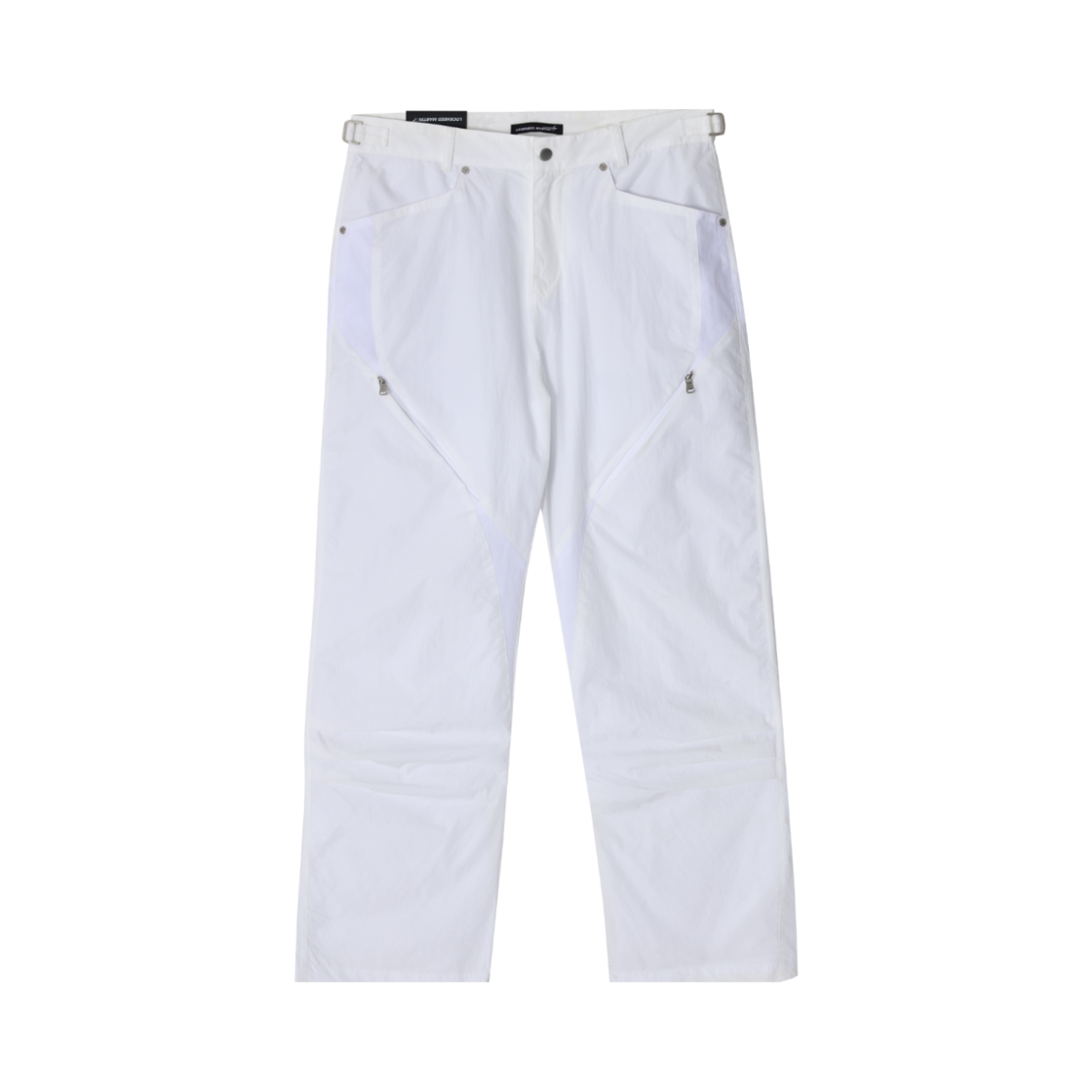 L21UPL011WHT LOCKHEED MARTIN Split Zipper Pants White