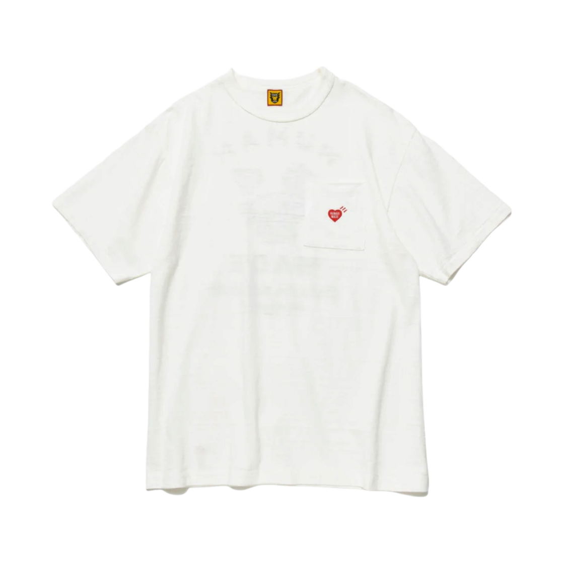 휴먼 메이드 #3 포켓 티셔츠 화이트(Human Made #3 Pocket T-Shirt White) - 2