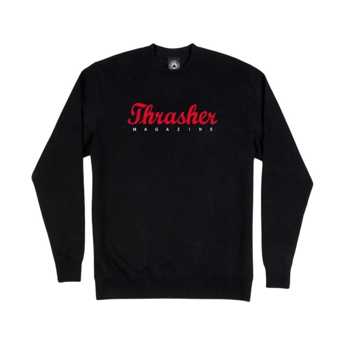 트레셔 스크립트 크루 블랙(Thrasher Script Crew Black) - 1