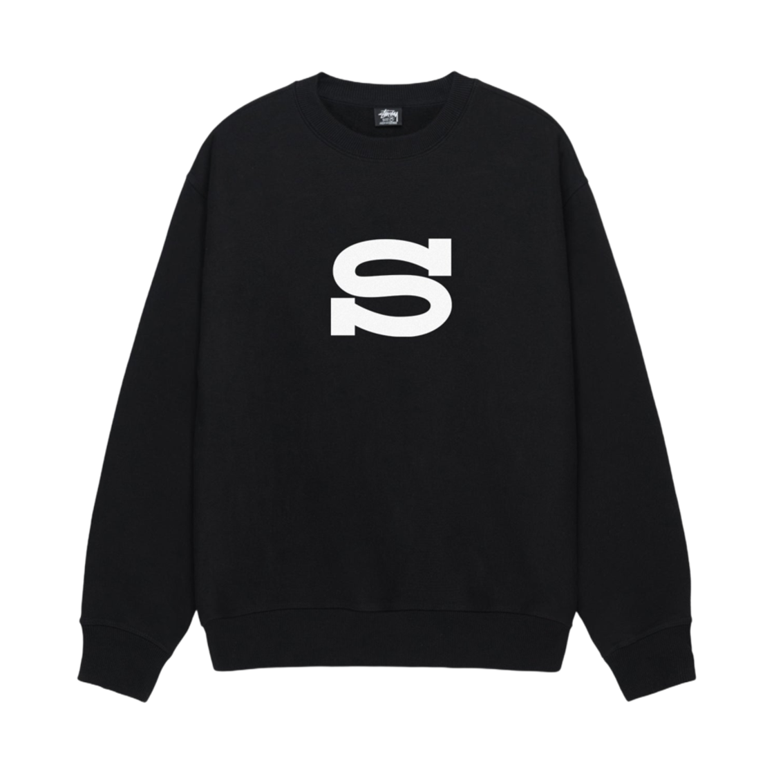스투시 레터맨 크루넥 블랙(Stussy Letterman Crew Black) - 1