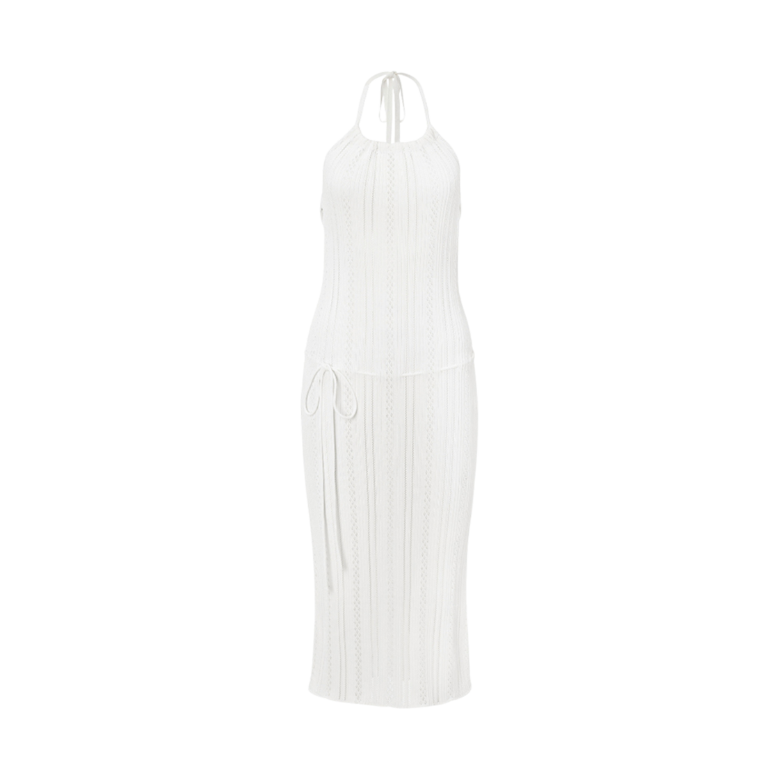 (W) 쓰리타임즈 아이리스 드레스 아이보리((W) Threetimes Iris Dress Ivory)