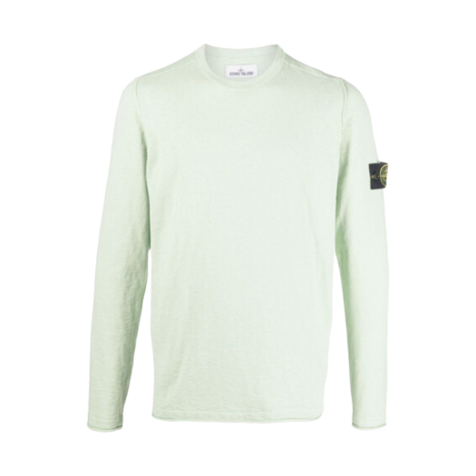 Stone Island 502B0 Crewneck Knit Light Green - 22SS