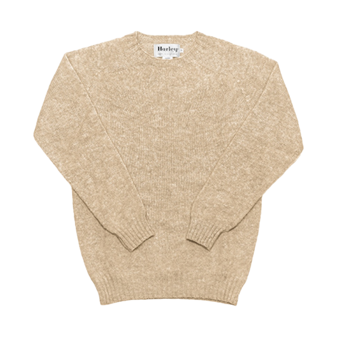 M3834/7 Harley of Scotland Shaggy Dog Crewneck Sweater Tusk