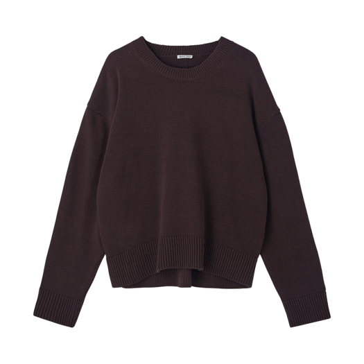 RM25SKTP007VB Recto Summer Night Knit Sweater Vintage Brown