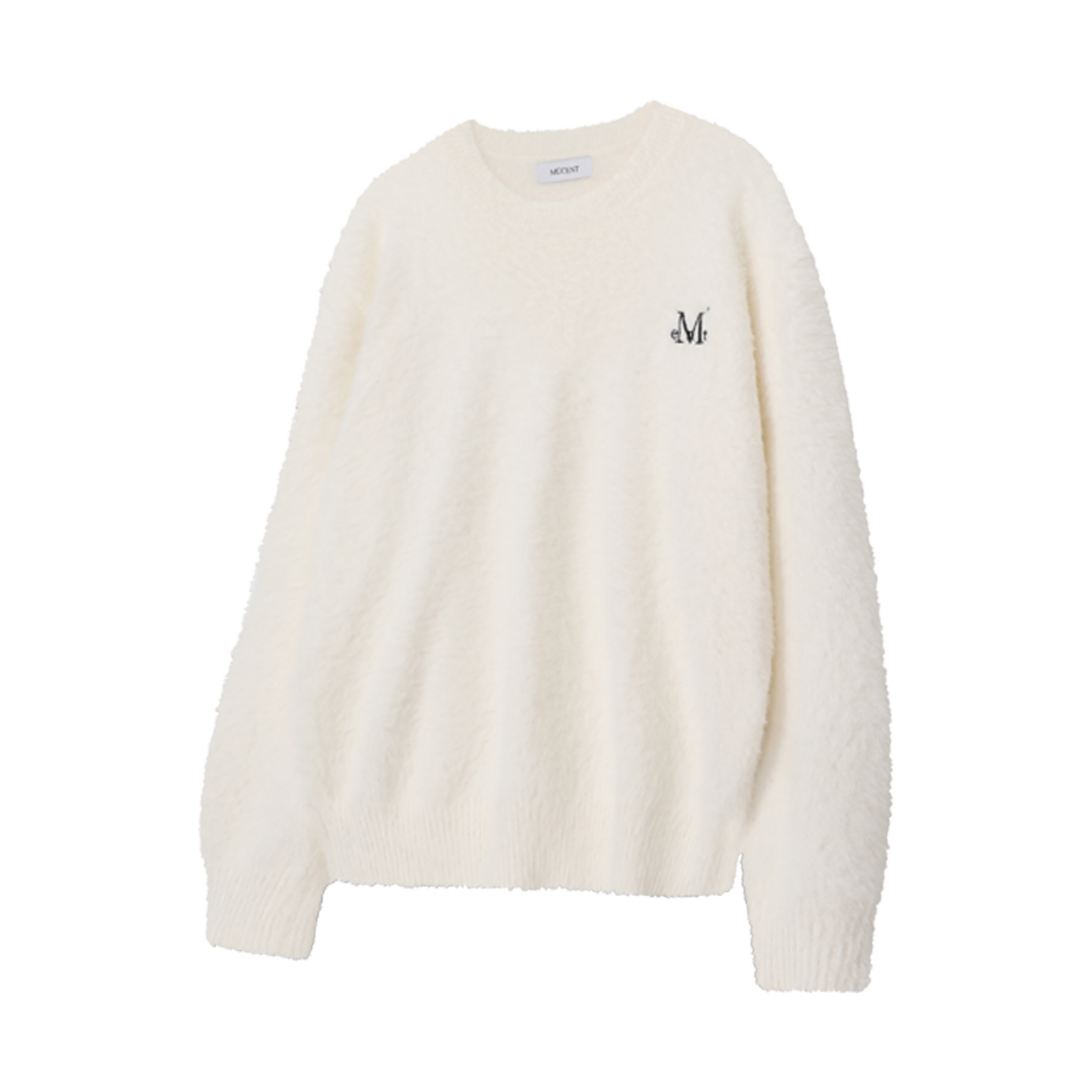 무센트 노이스 앙고라 루즈핏 니트 아이보리
