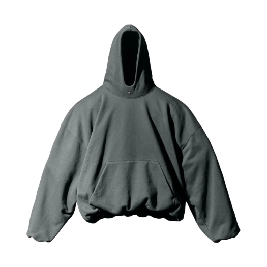 Yeezy Gap Engineered By Balenciaga Logo Hoodie Dark Green